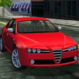 İtalian Romeo Car Driving