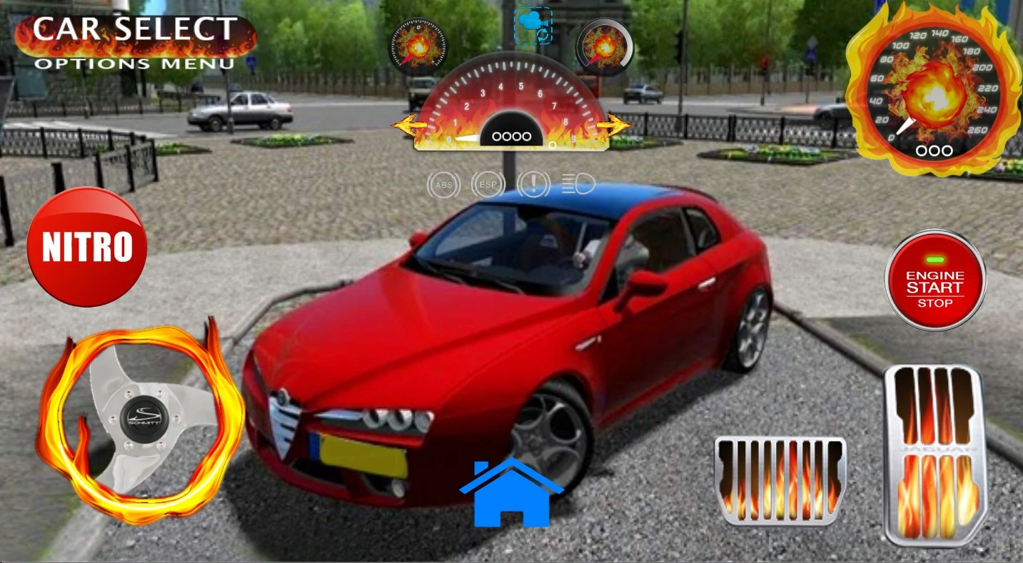 İtalian Romeo Car Driving screenshot