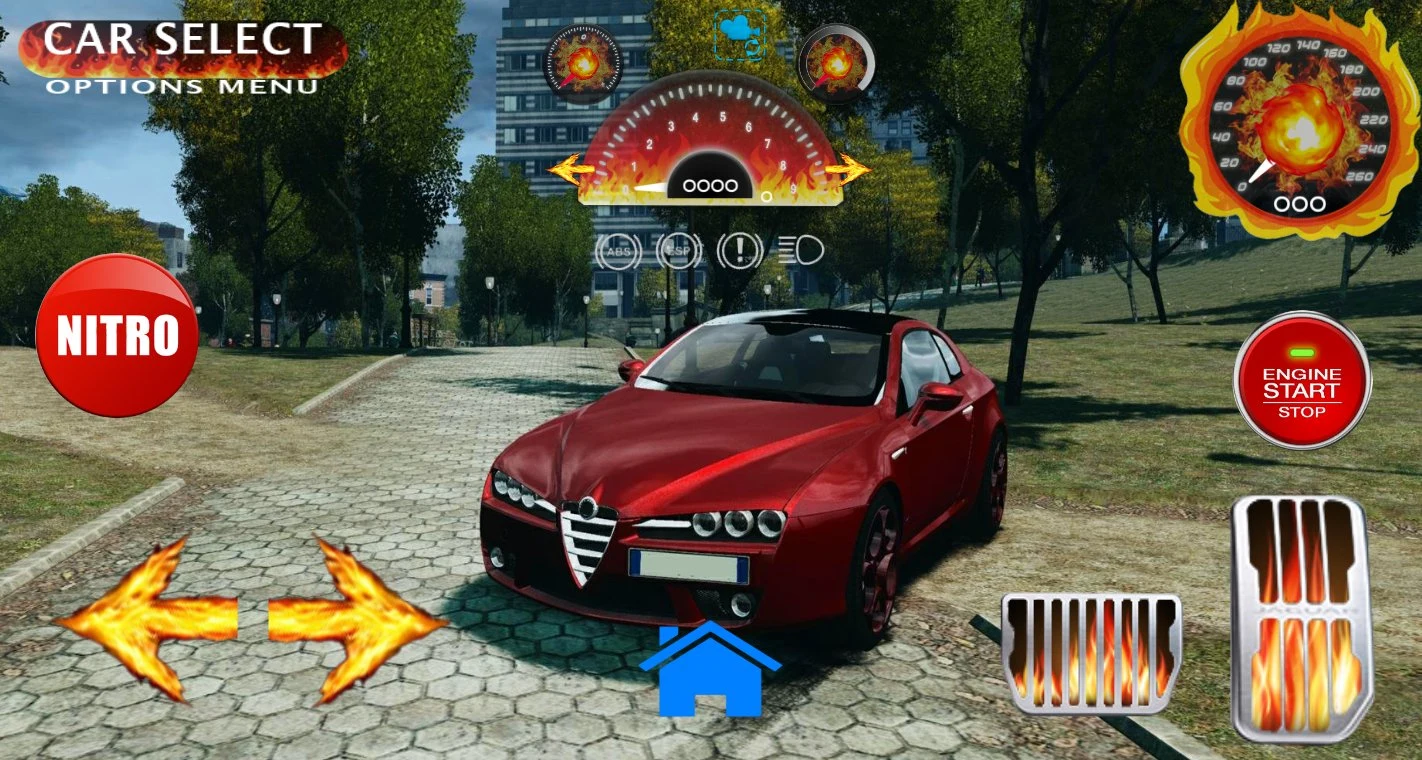 İtalian Romeo Car Driving screenshot