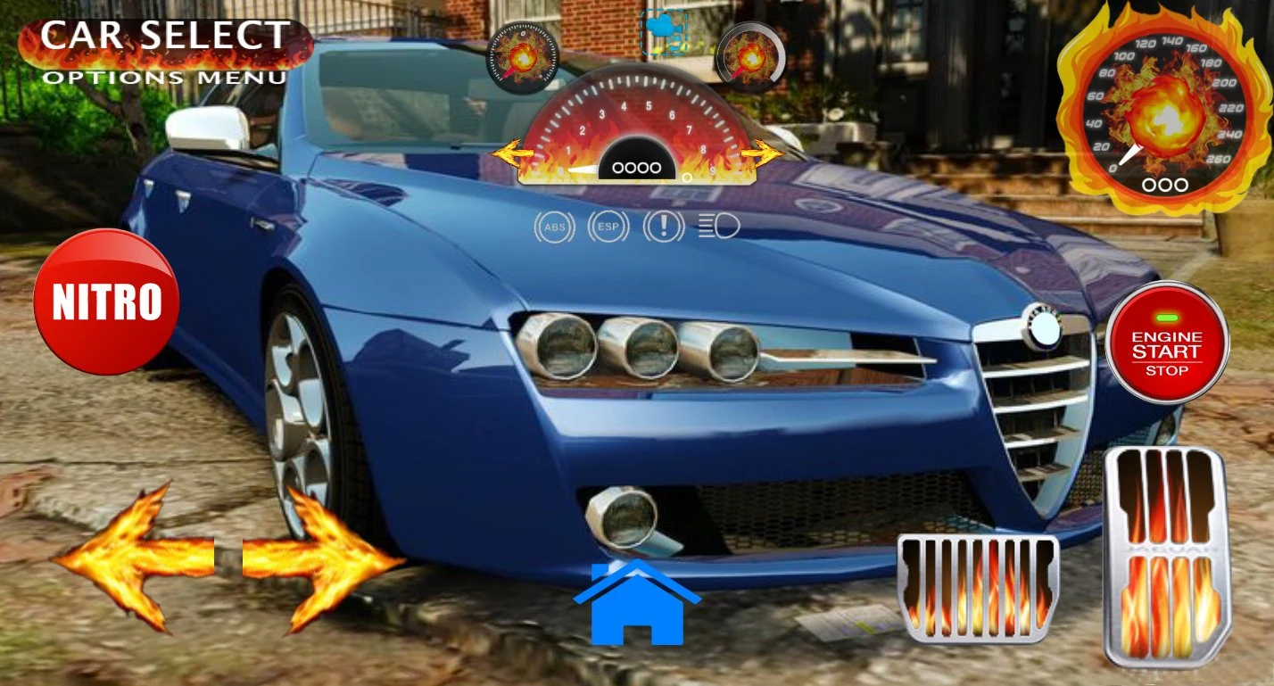 İtalian Romeo Car Driving screenshot