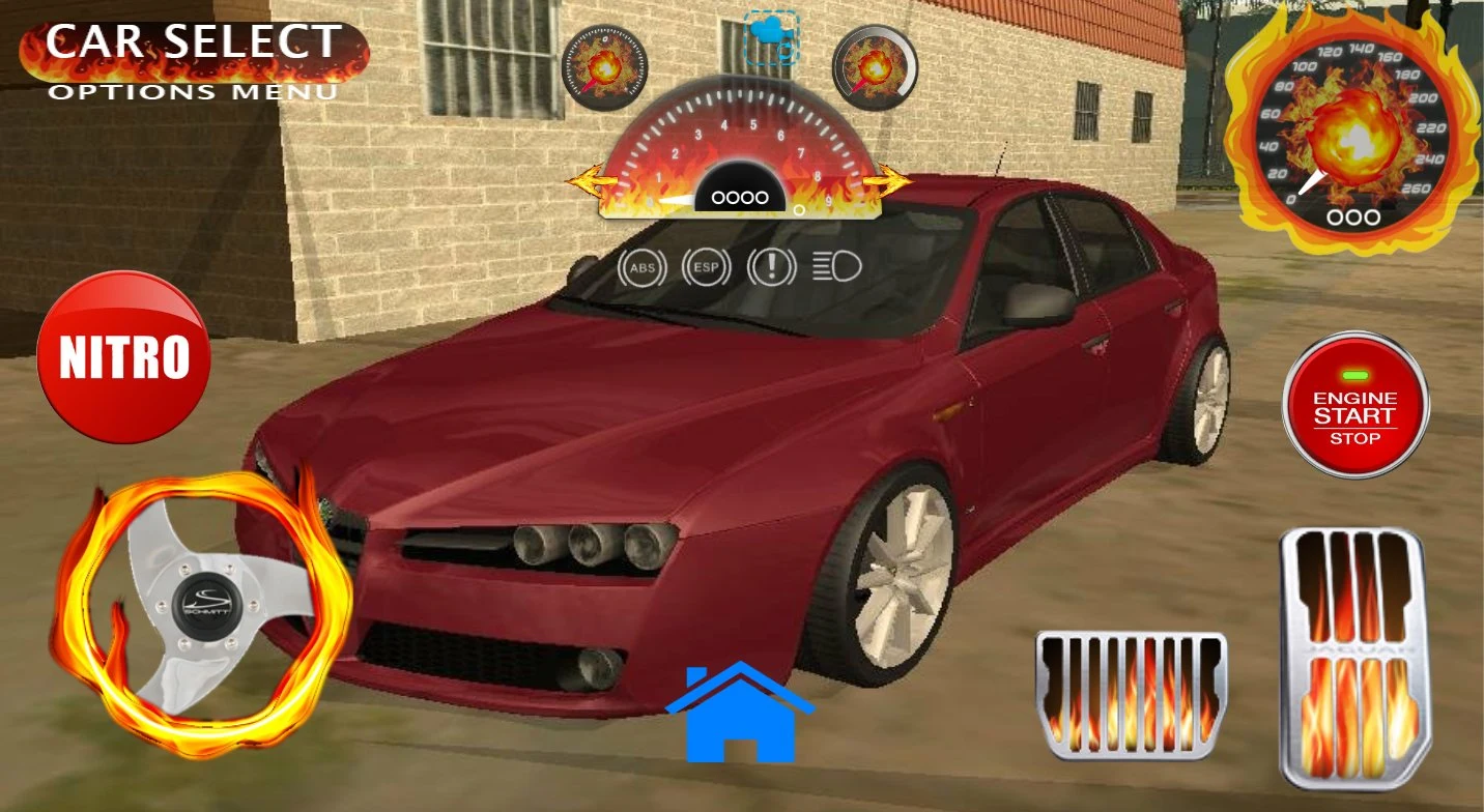 İtalian Romeo Car Driving screenshot