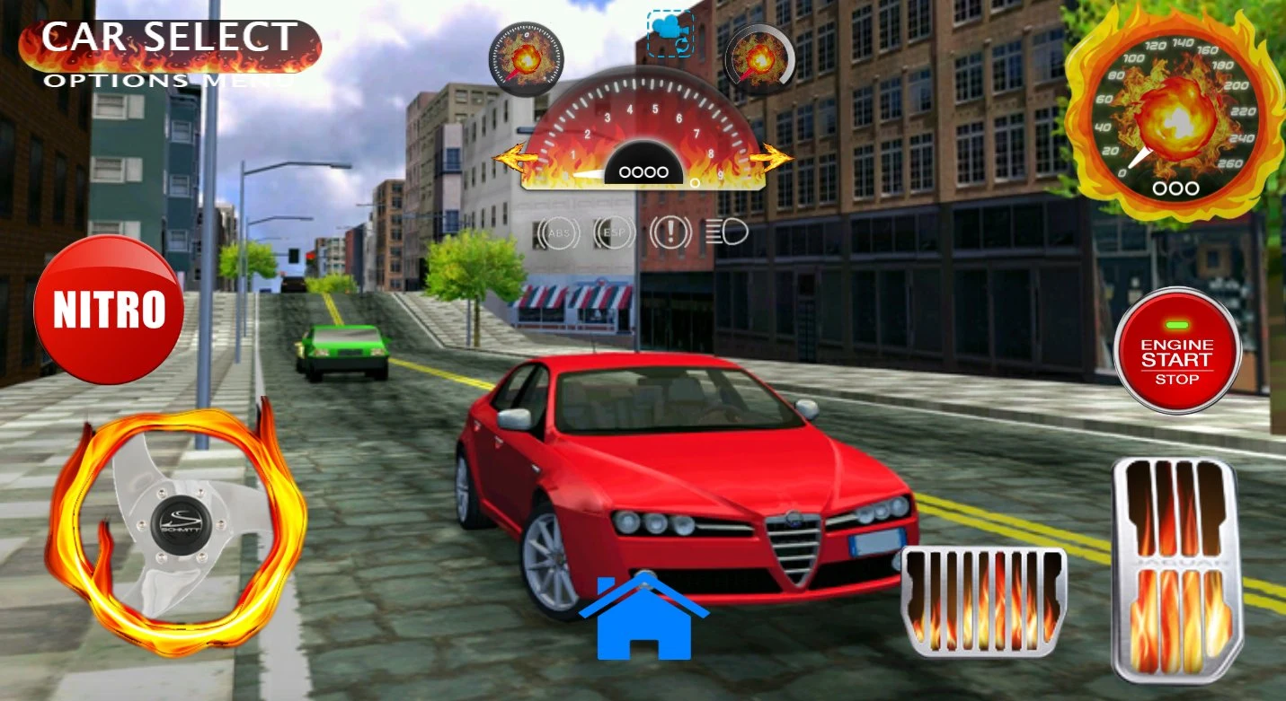 İtalian Romeo Car Driving screenshot